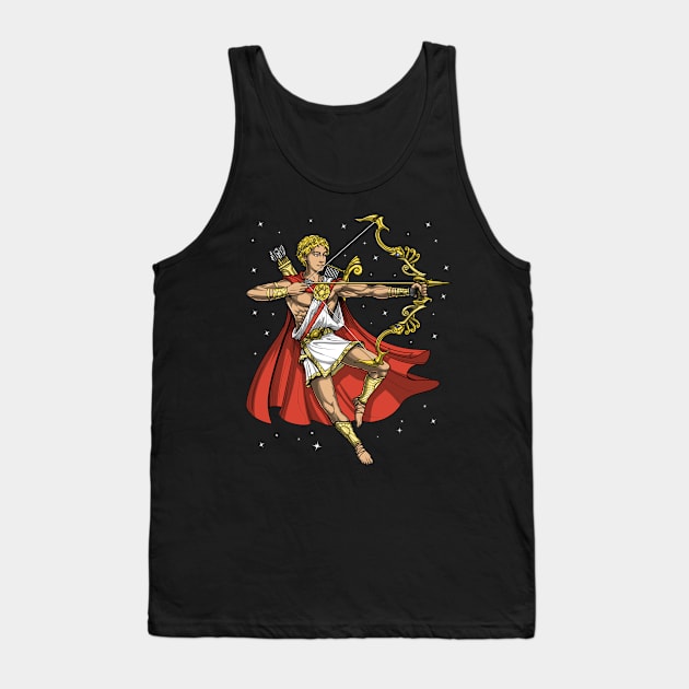 Greek God Apollo Tank Top by underheaven